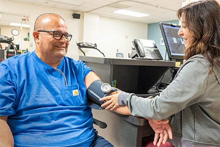 cardiac rehab patient