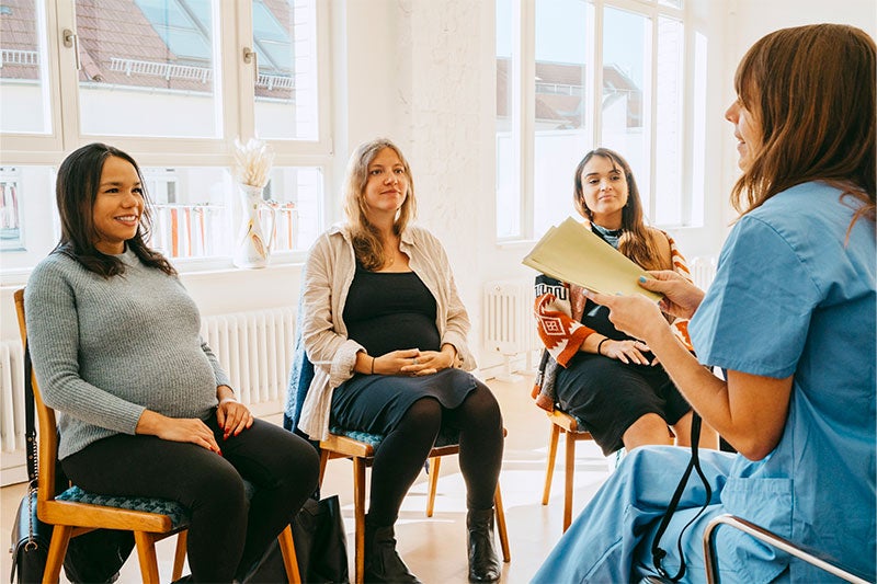 Classes for expectant and new parents