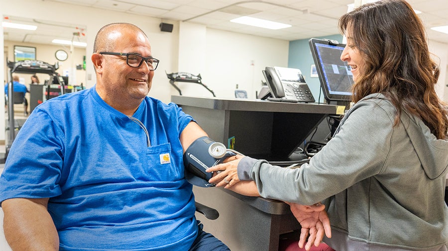 Dana Gomez Cardiac Rehab Patient