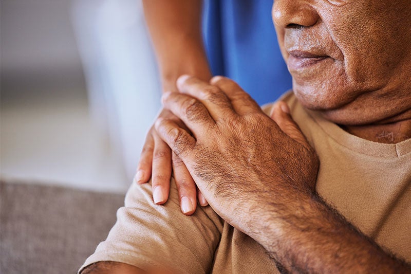 Support and care for an older patient