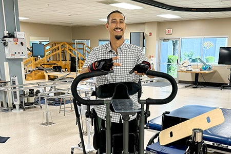 Spinal cord patient