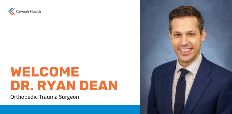 Kaweah Health Welcomes Orthopedic Trauma Surgeon Dr. Ryan Dean