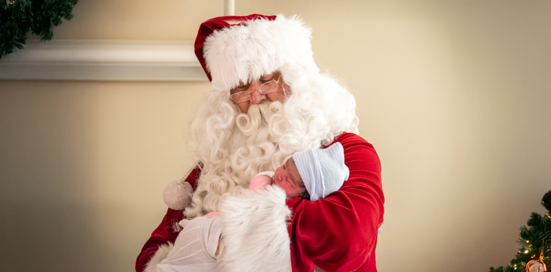 Santa Claus Arrives at Kaweah Health to Spread Holiday Cheer