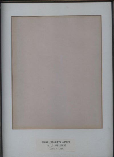Donna Archer 1984-1985